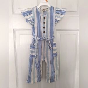 Linen Jessica Simpson Jumpsuit 18 months